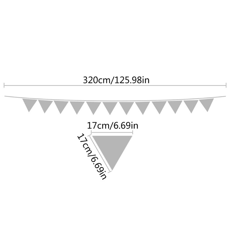 Children Photo Props Pennant Banners Baby Photoshoots Backdrop Wall Decoration
