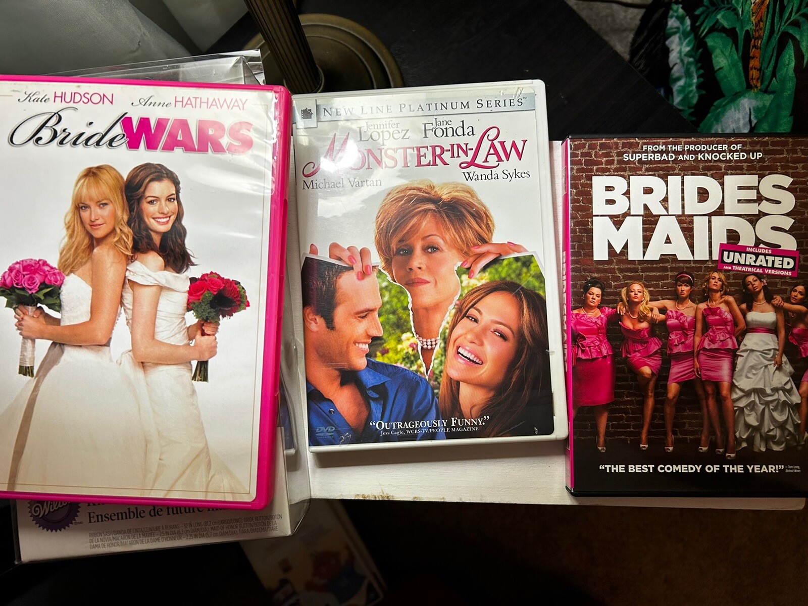 Bridal shower party, Wedding/bachelorette DVDs, Bridal Set.