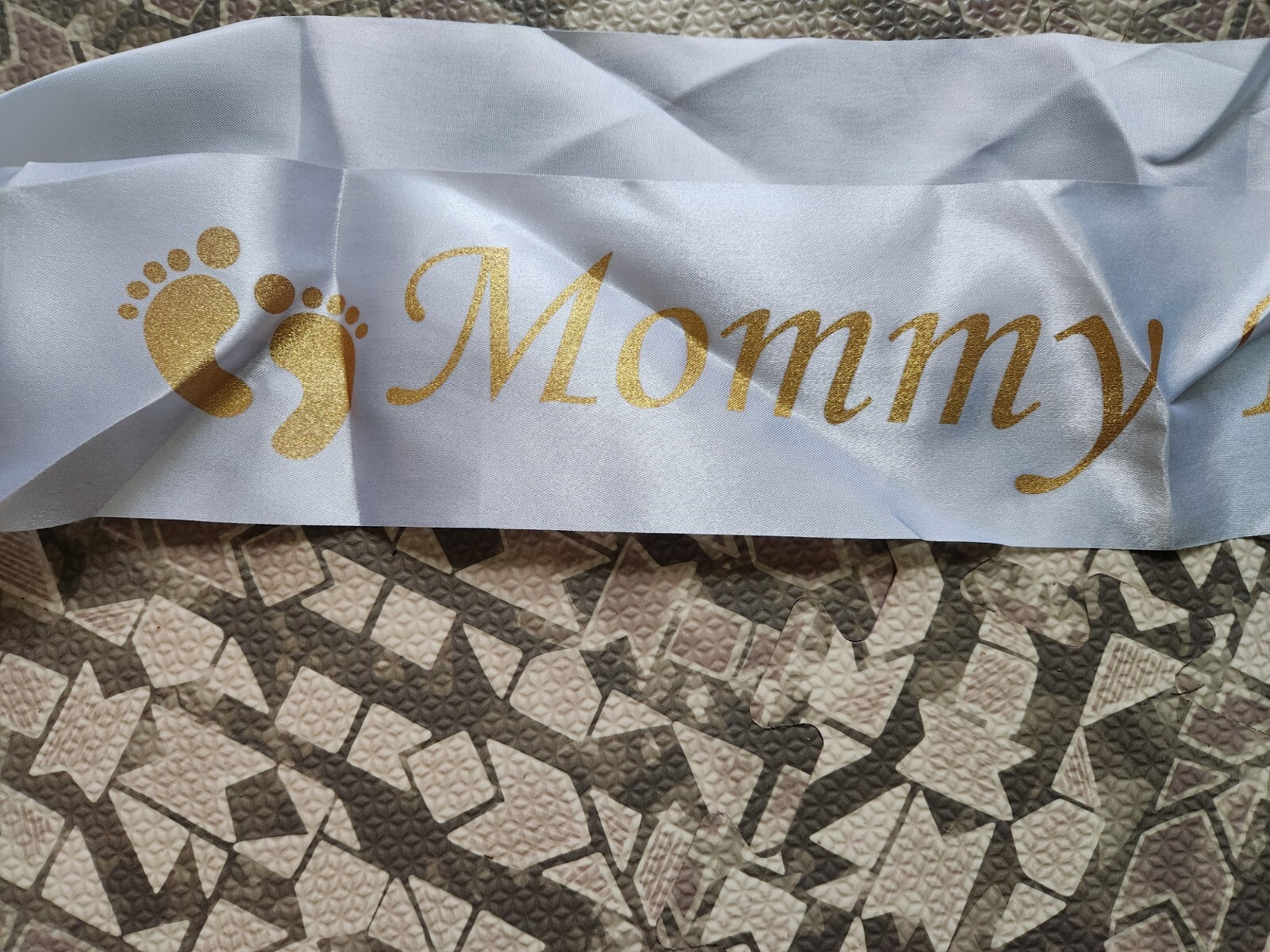 Mommy To Be Baby Shower Sash