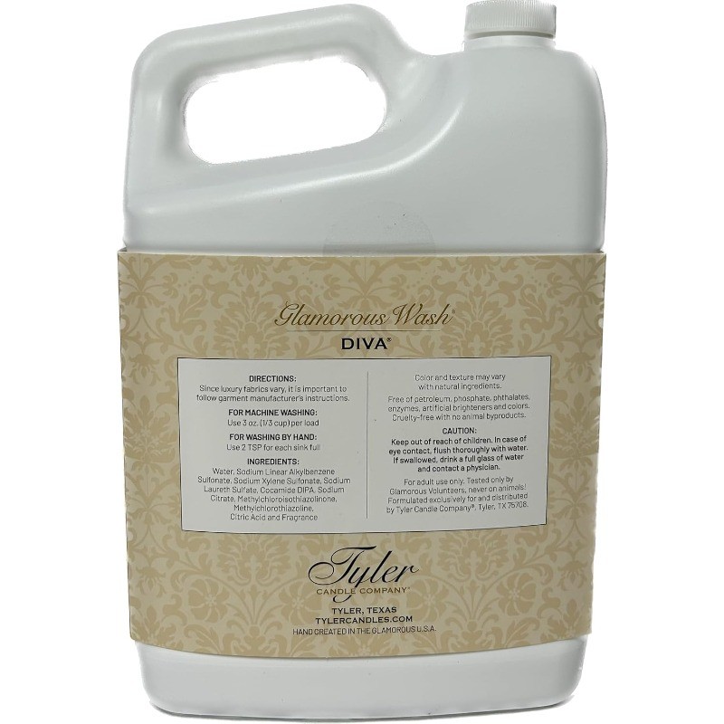 Glam Wash Laundry Detergent, Diva 128 Fl Oz (Pack of 1)