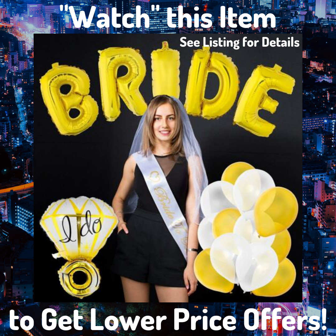 PREMIUM Bachelorette Party Decorations Supplies & Bridal Shower Decorations Kit