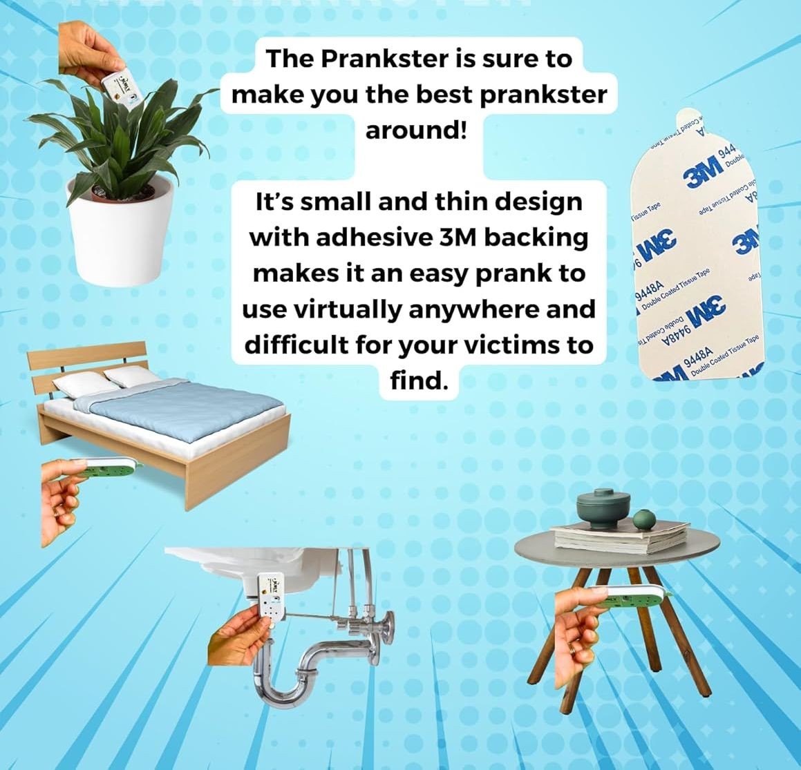 Hide-A-Bug 🦟 Mosquito Sound Noisemaker – Drive ‘Em Bonkers Bug Gag Prank! 🦟