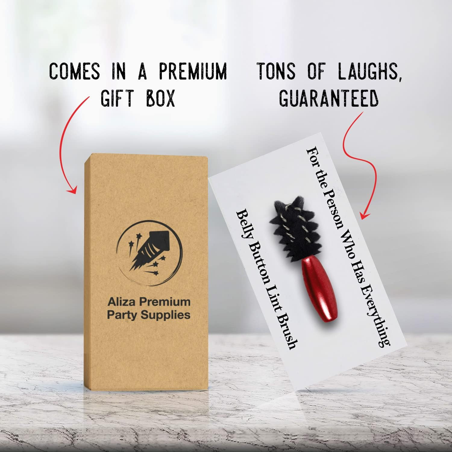 Gift for Husband by Aliza | Belly Button Brush – Excellent Gift for Wife Husband