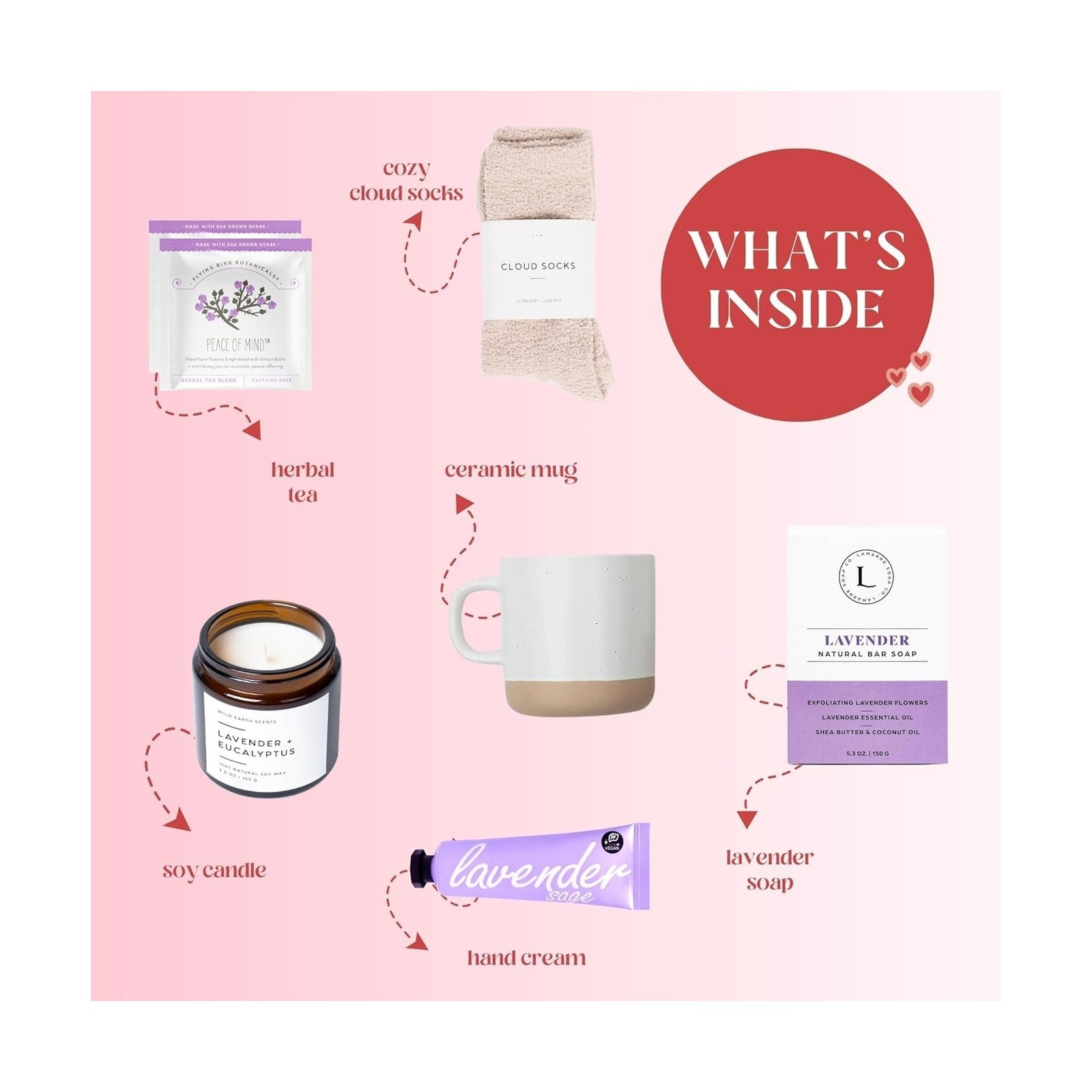 Unboxme Lavender Spa Gift Set – Relaxation Gifts For Women – Get We… Fast Ship