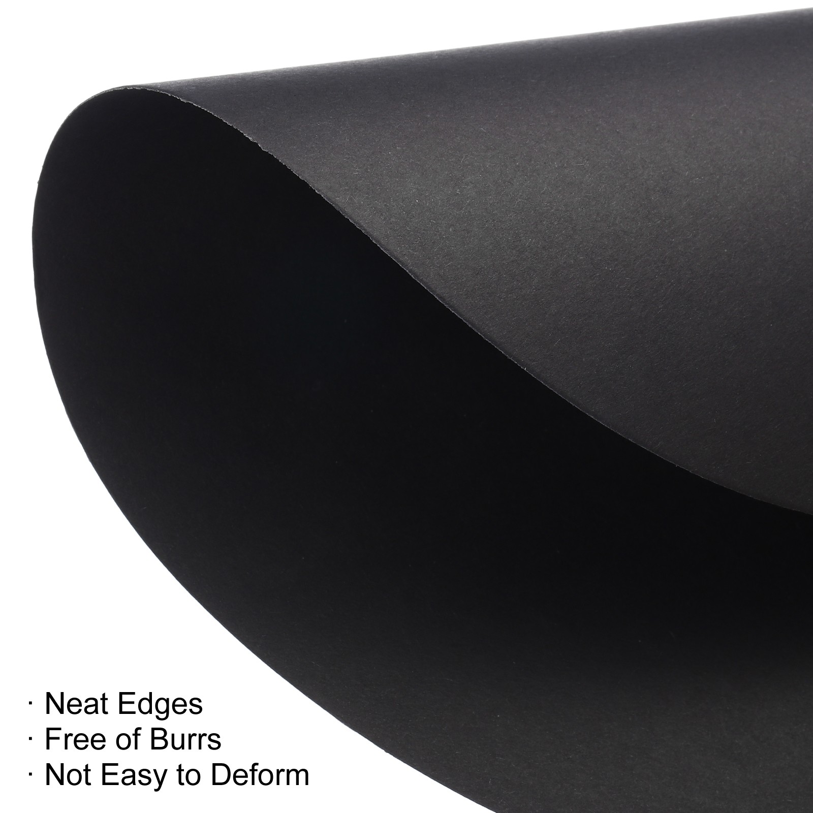50Pack 3″ Round Cardboard Paper Blank Circles for DIY Craft Arts Black