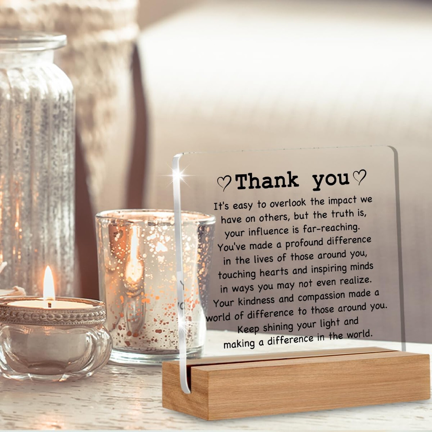 Thank You Gifts for Women Men, Graduation Gifts, Teacher, Nurse, Employee App…