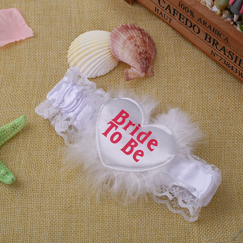 Bride To Be Garter with Lace Hen Night Party Accessories Wedding Fashion