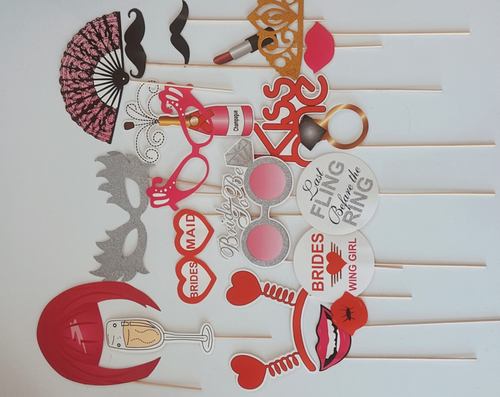 Hen’s night Bride to be Party Bachelorette Selfie Photo Booth Prop Game Decor