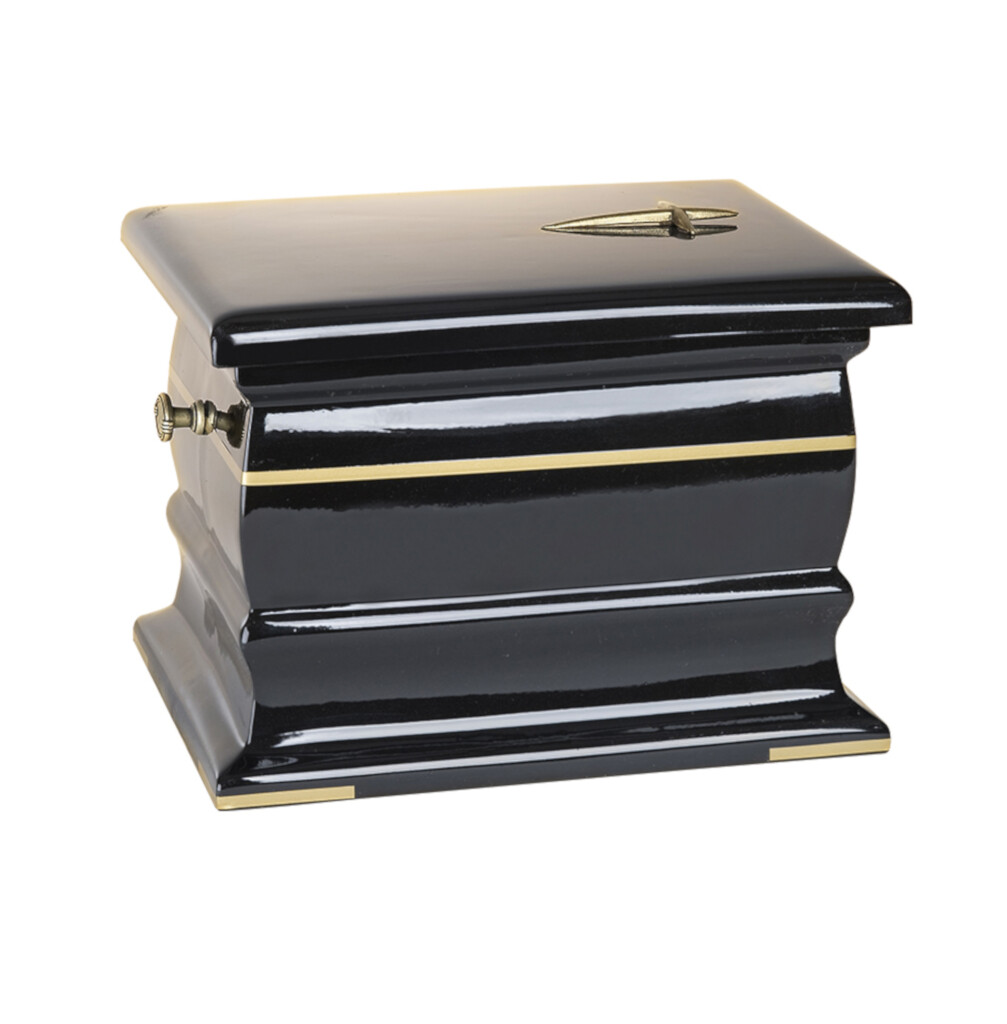 Composite Cremation Casket Funeral ashes urn for Adult Unique funeral Ash urn