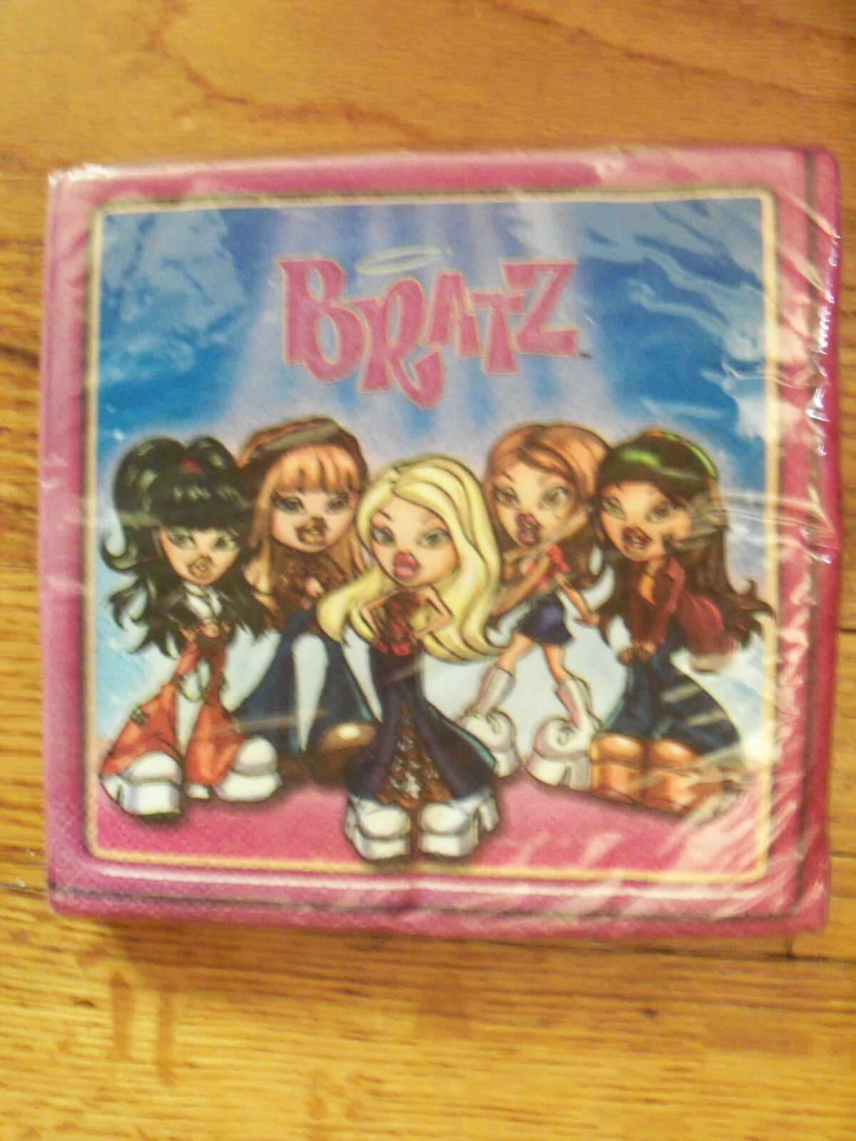 Bratz Beverage Napkins MIP Vintage 2007 Unique Made in USA