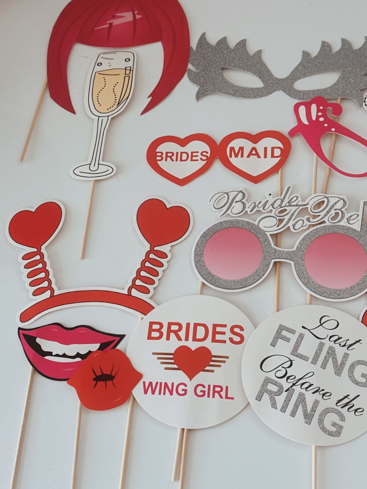 Hen’s night Bride to be Party Bachelorette Selfie Photo Booth Prop Game Decor