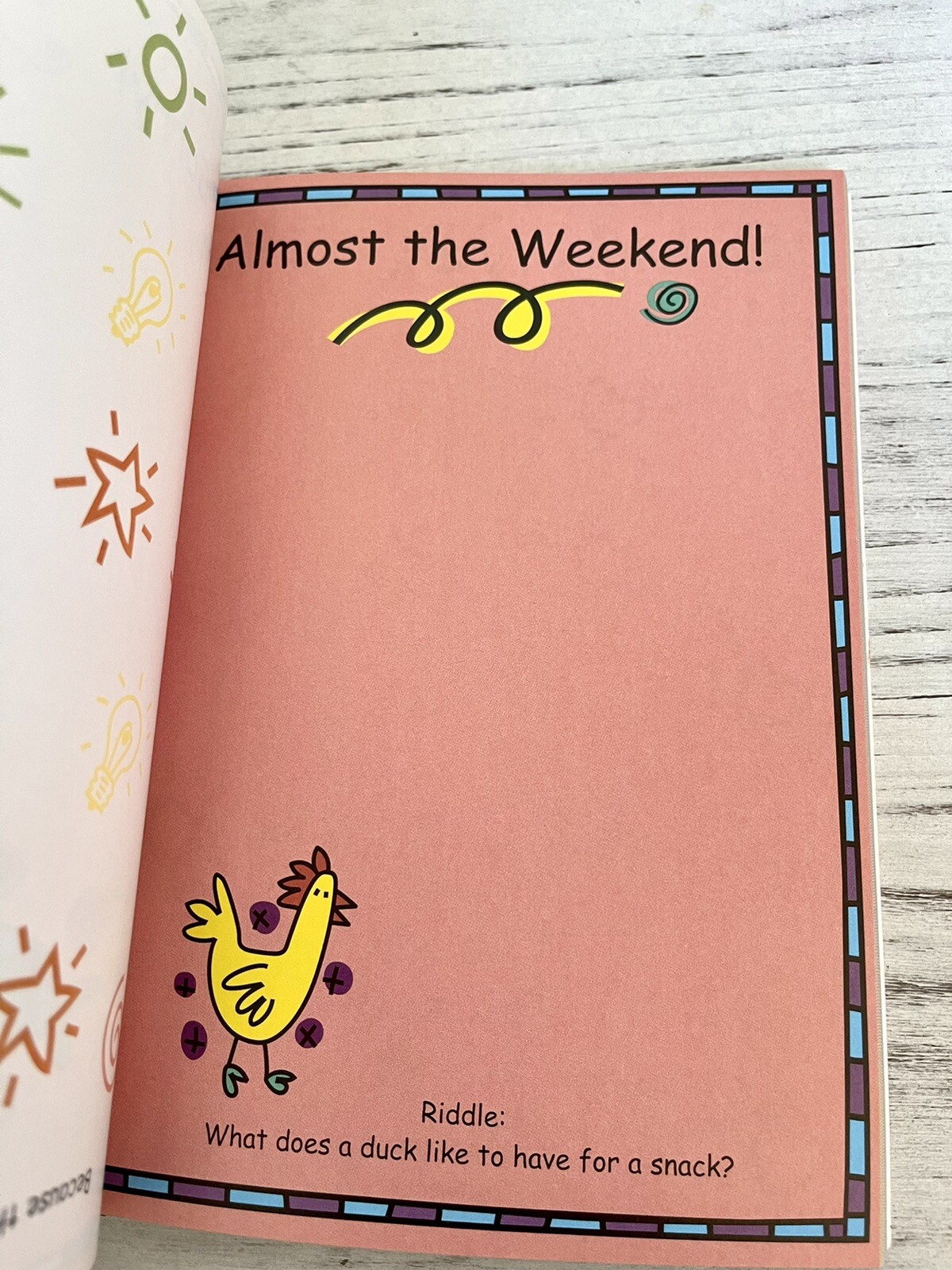Lunchbox Letters Book of Notes Back To School