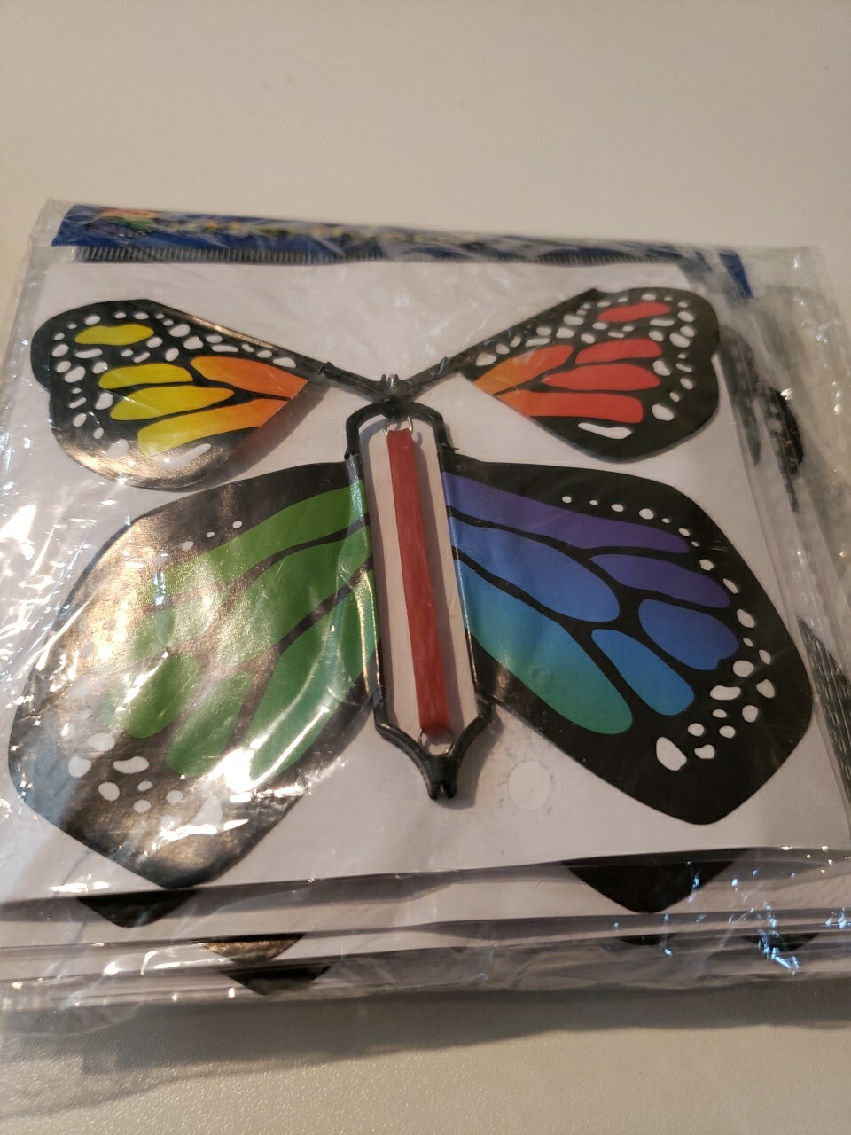 Butterflyers Butterflies New Wind Up Set Of 10 Put In Card,book,box