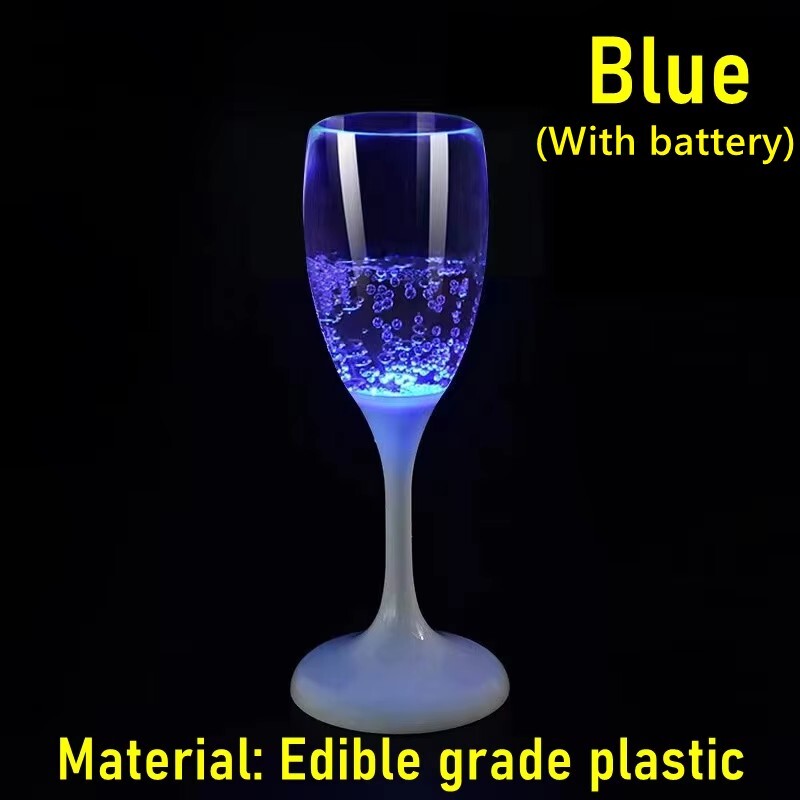 6 Color LED Flashing Light Up Cups Multicolor Party Mugs for Drinks and Decor