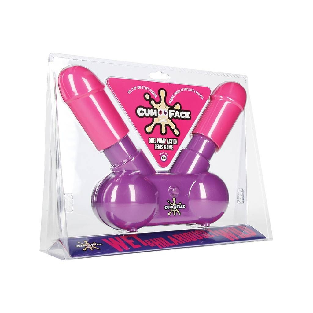 Cum Face Duel Pump Action Penis Game for Adults