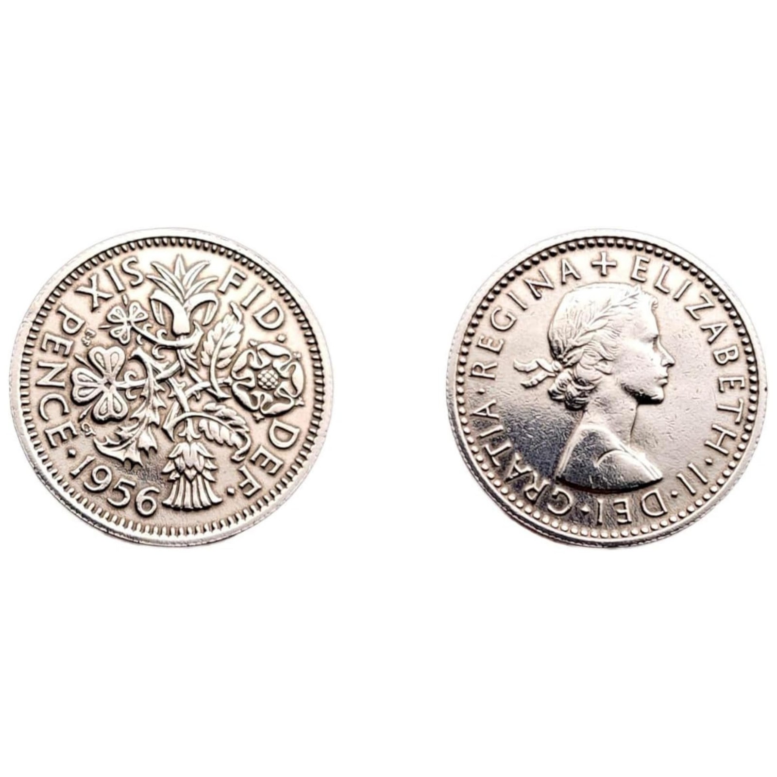ASVP Shop Authentic Sixpence Coin With Card & Envelope For the Bride – Something