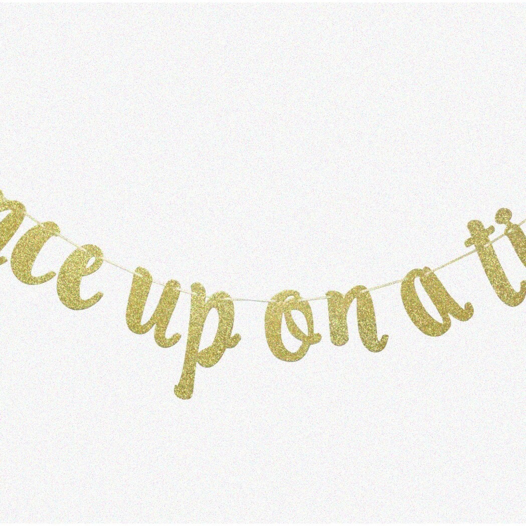 Golden Celebration Kit with Adjustable Letter Banner
