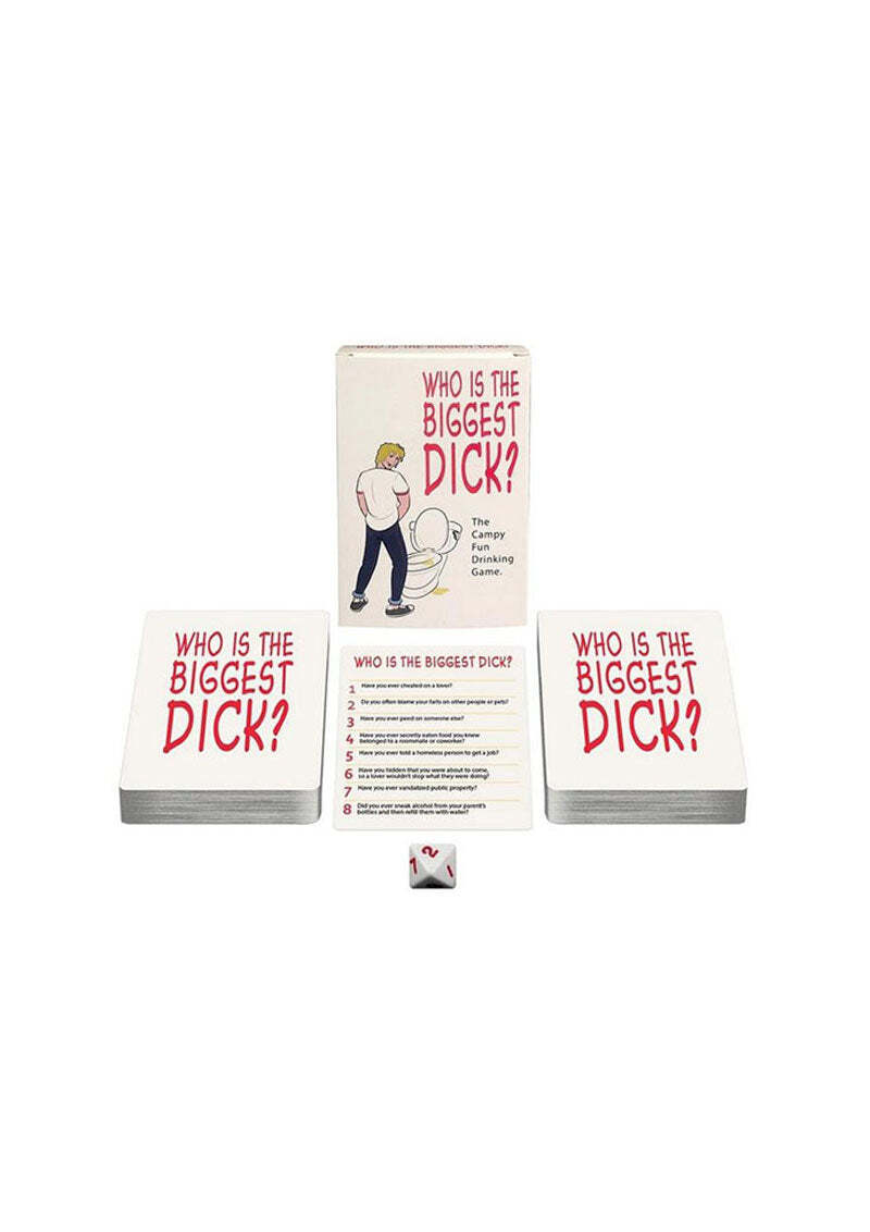 Who’s The Biggest Dick? Drinking Game