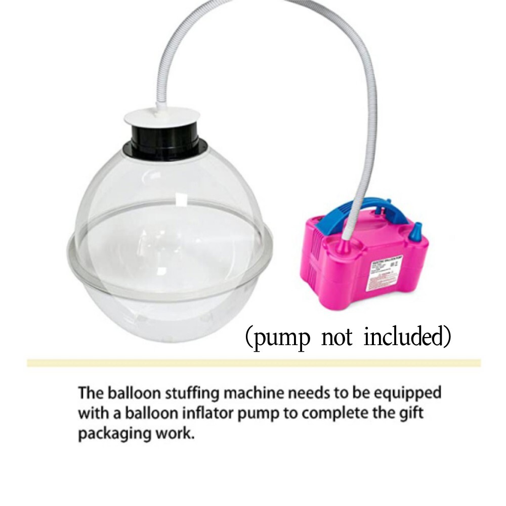 Balloons Filling Machine for Stuffing Gift Rose Plush Toy Balloon Bouquet Party