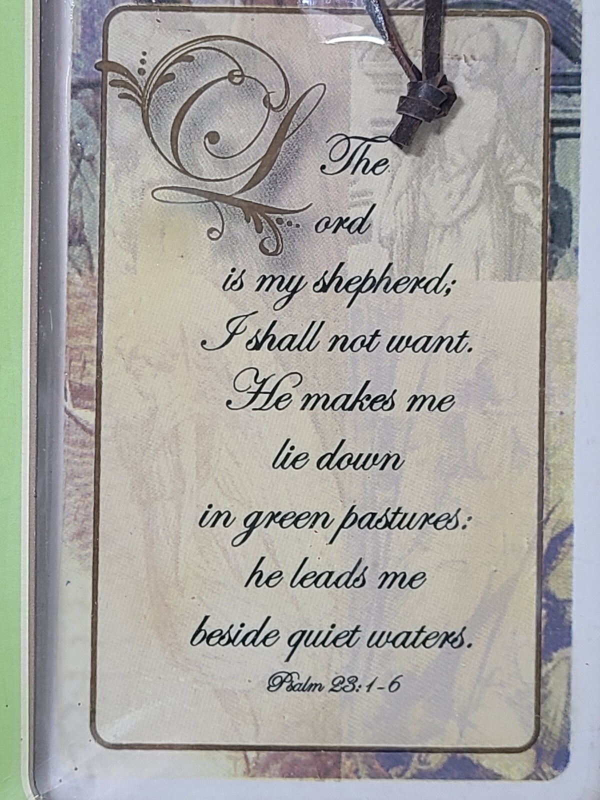 Daily Blessing Gift Set Quiet Waters Plaque Coffee Mug Lemon Black Tea NIB NEW