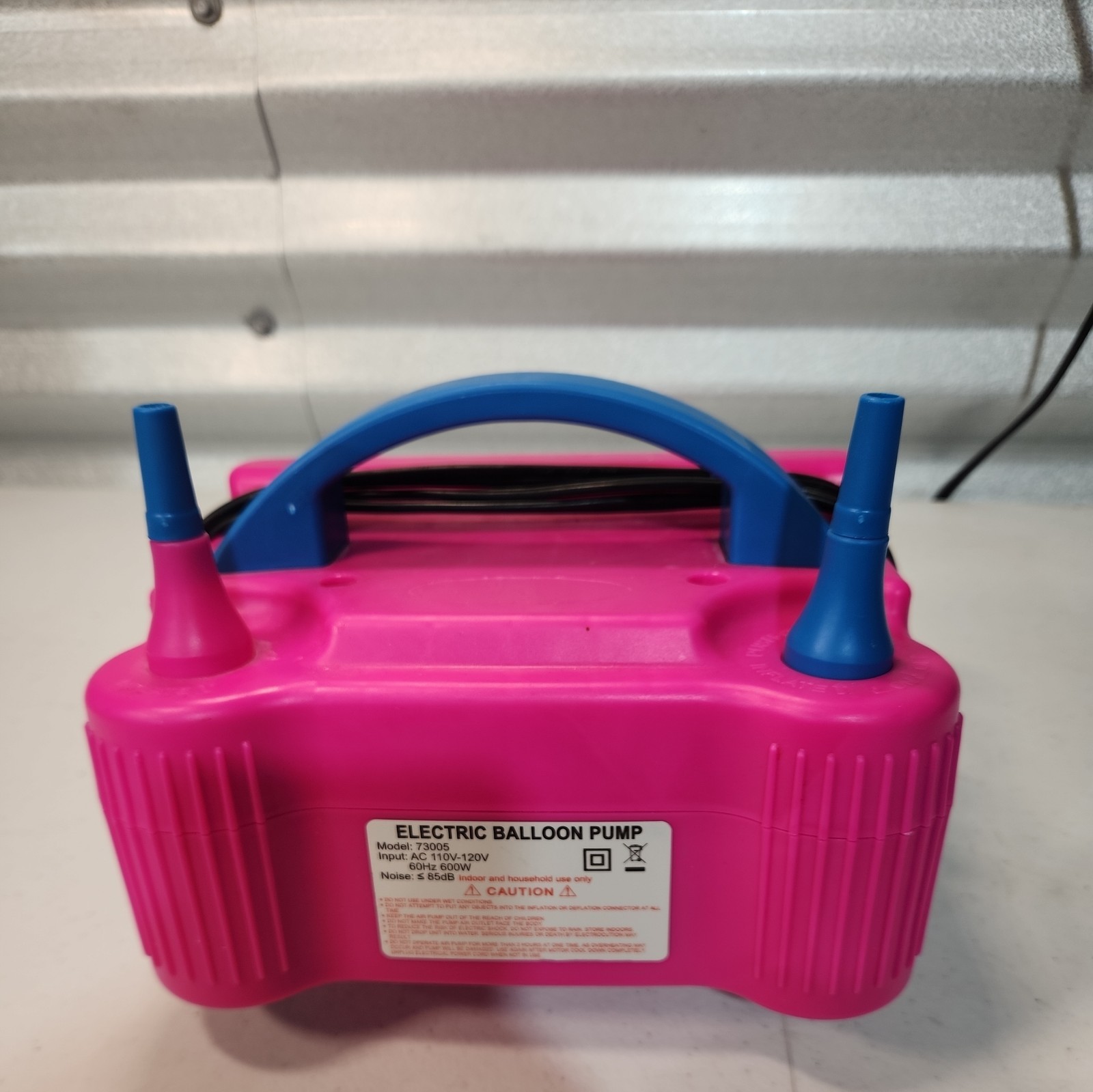 Electric Balloon Pump | 73005 | Air Pump, AC110V-120V, Blower Party