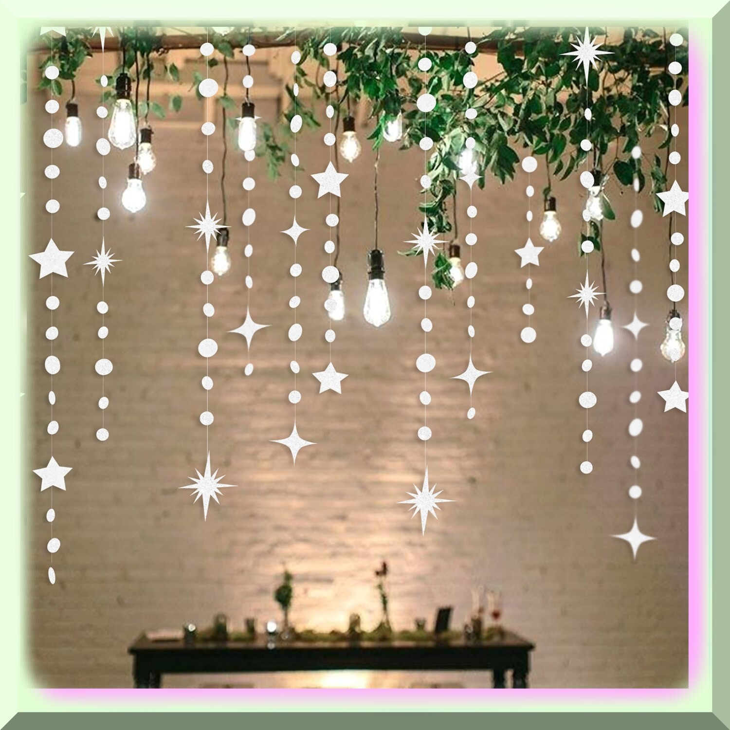 Starry Paper Garland and Bunting Kit