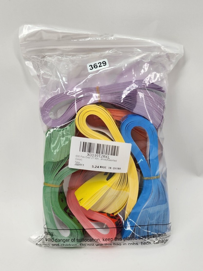 600 Pcs Over 21 Wristbands Paper Event Wristbands Colored Bracelet Waterproof