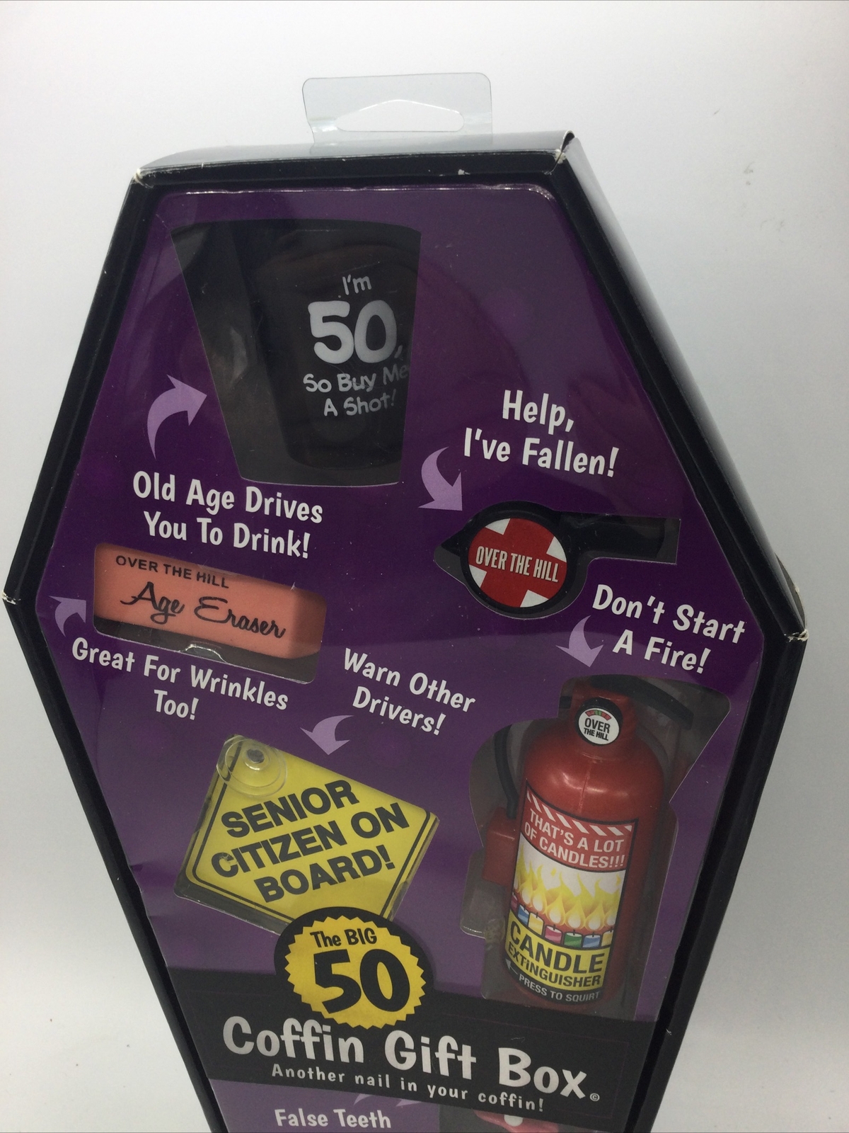 Big Mouth Toys Over the Big 50 Coffin Gift Box