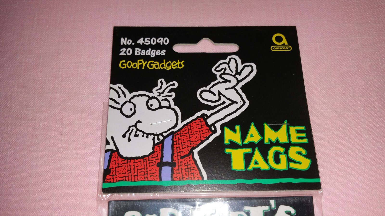 OLD FART NAME TAGS NO.45090 20 BADGES BY GOOFYGADGETS – NEW