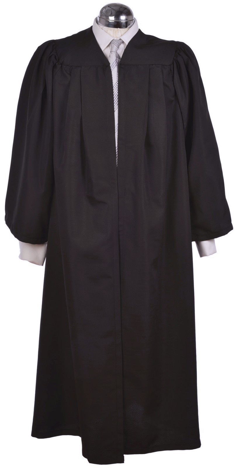 Adult Graduation Gown &Hat Black Mortarboard Set University Bachelor BA Cap Robe