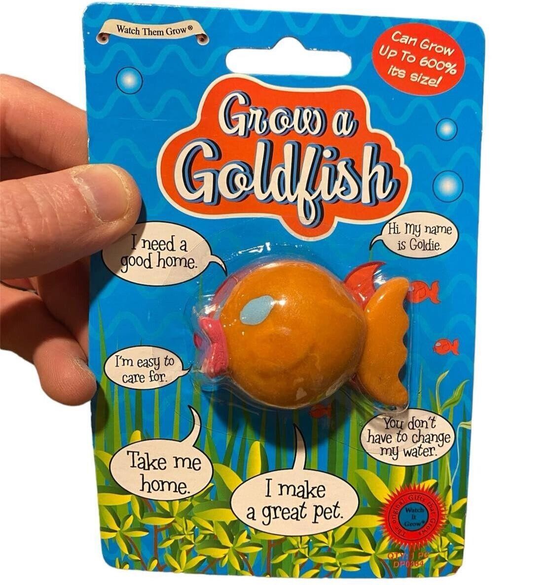 Grow Your Own Goldfish – No Maintenance Required! Funny Gag Prank Joke Toy Gift