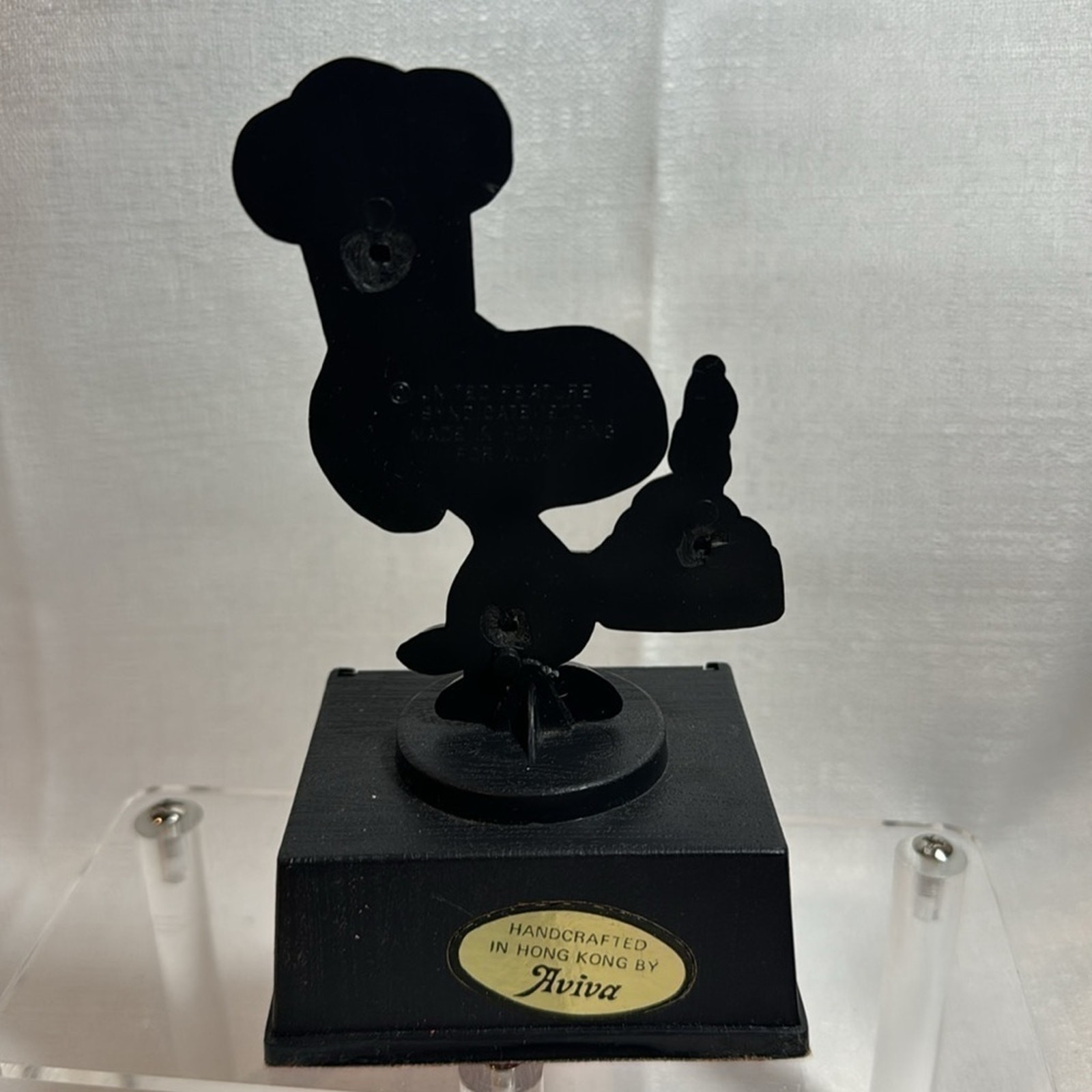 Peanuts Snoopy Happy Birthday Trophy Vintage 1958-rare-Aviva