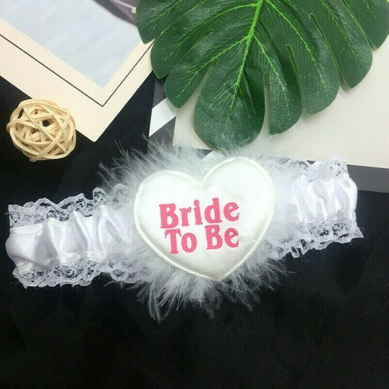 Bride To Be Garter with Lace Hen Night Party Accessories Wedding Fashion Decors