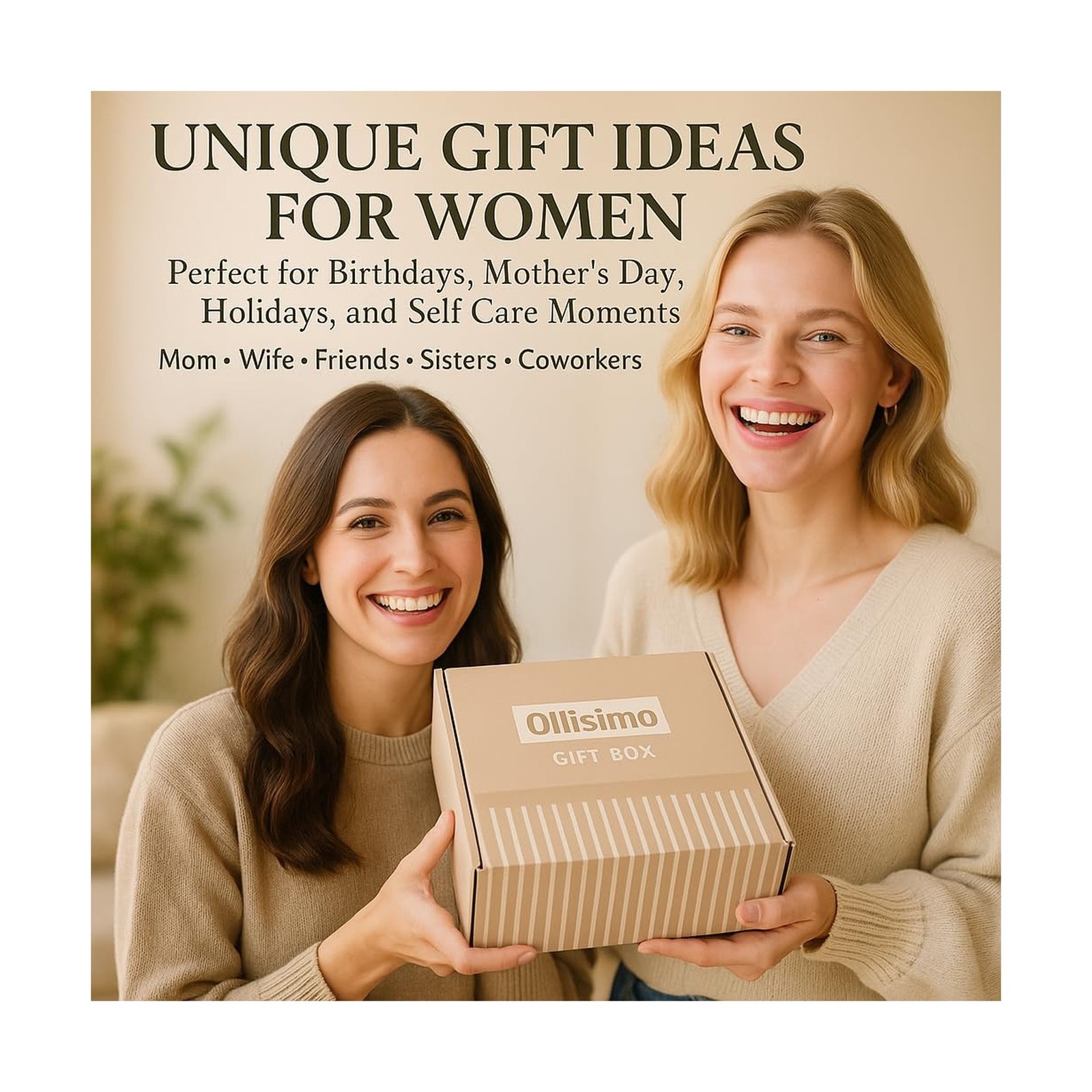 Luxury Gift Basket for Women – Spa Self Care Kit, Hug in a Box, Get… Fas