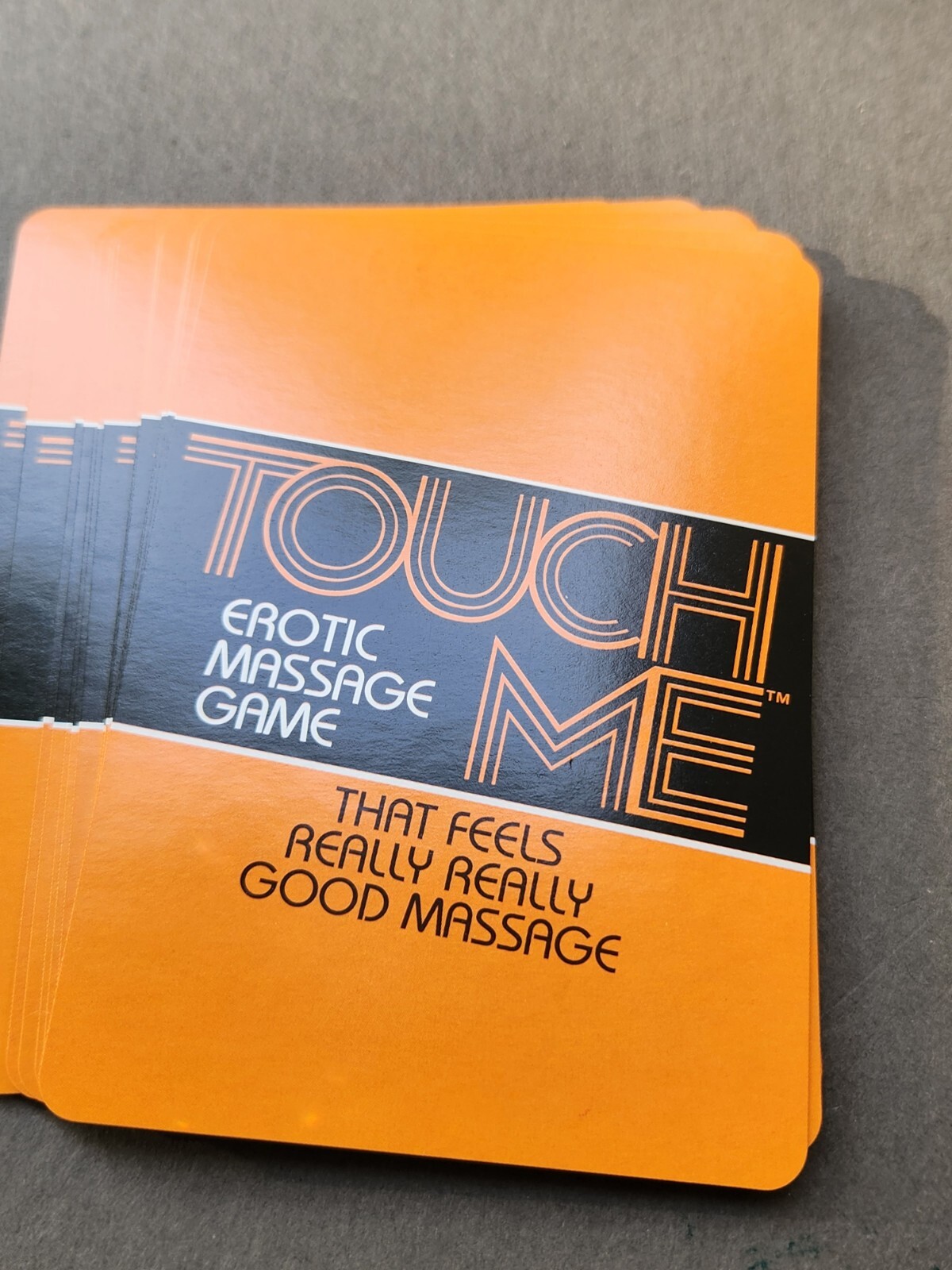 Touch Me Erotic Massage Couples Card Game