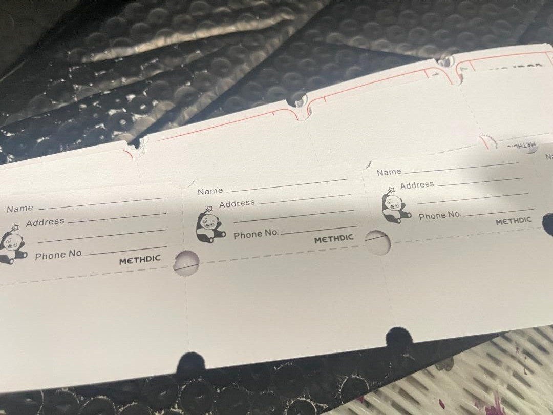 660 Raffle Tickets light gray color. (D8)