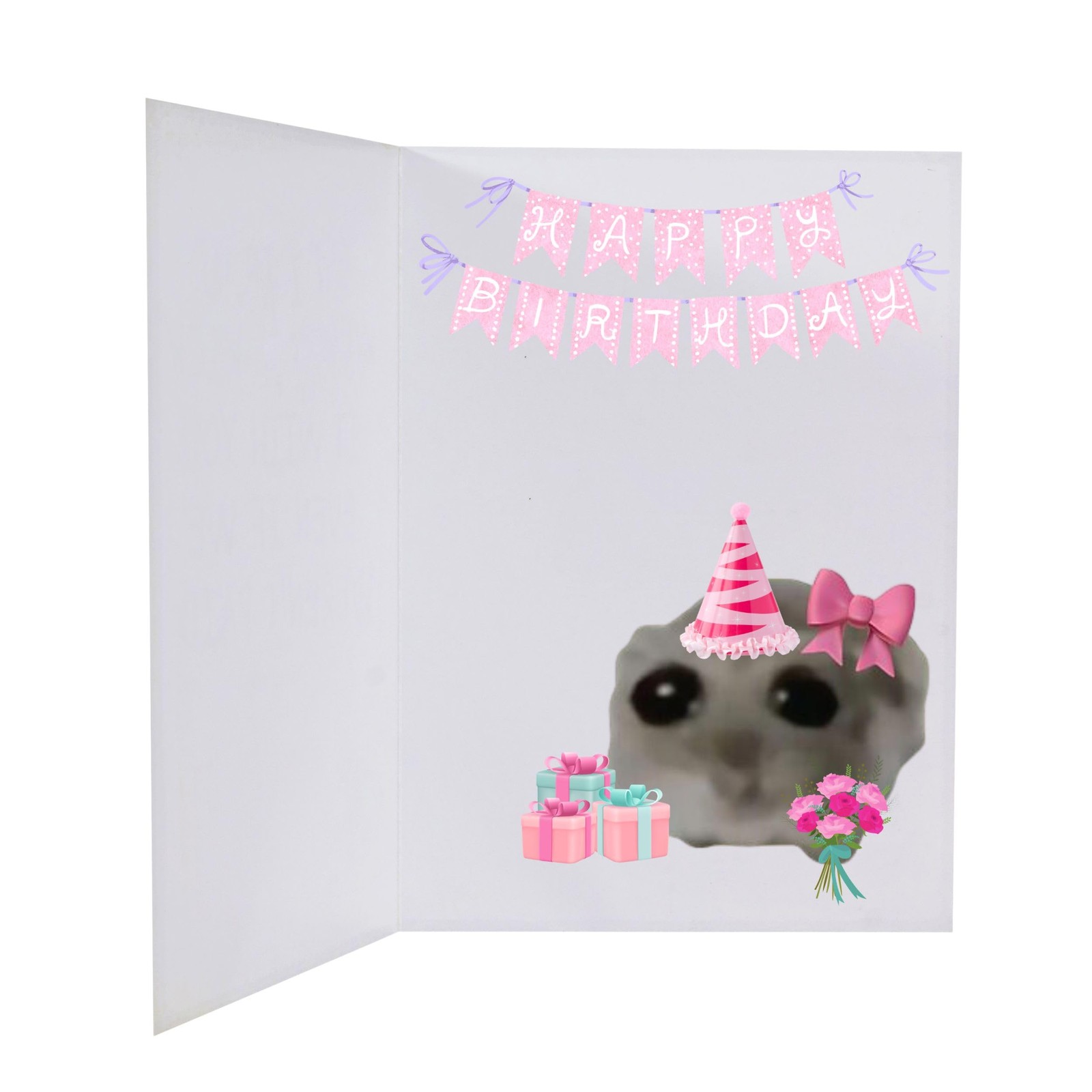 GIFTING GIGGLES Happy Birthday Card for 5 inches x 7 inches, Girl