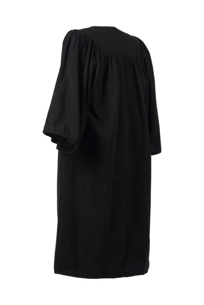 Childrens Choir Gown Age 4 5 6 7 13 Years Kids Nursery Black Graduation Costume
