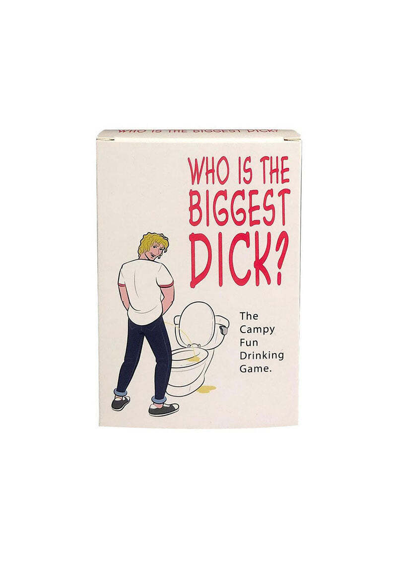 Who’s The Biggest Dick? Drinking Game