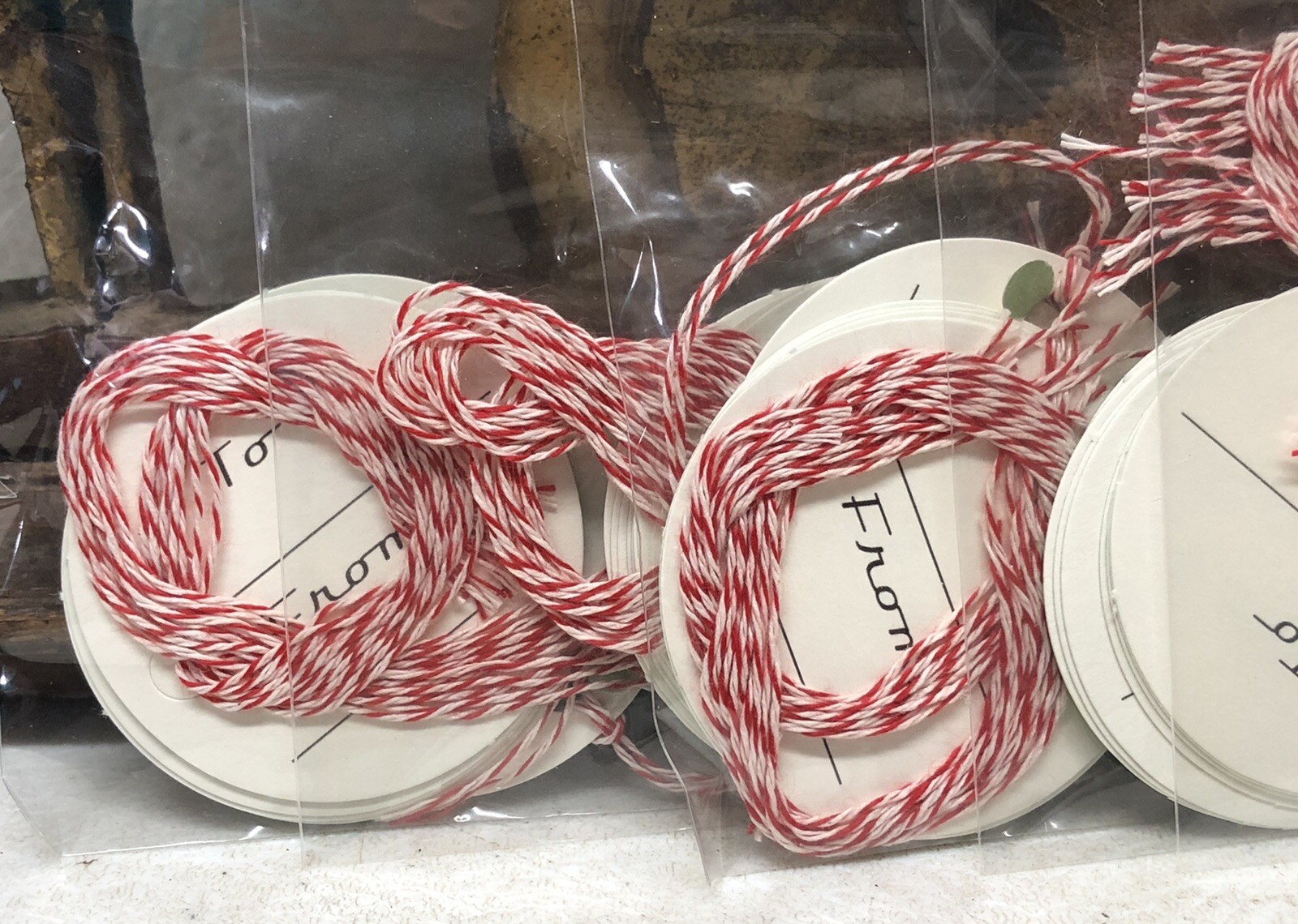 Lot of 6 Packs of 10 Xmas Holiday Gift Tags Snowman by Running Rhino 60 Total