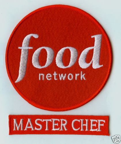 FANCY DRESS HALLOWEEN COSTUME PARTY PROP: FOOD NETWORK MASTER CHEF UNIFORM PATCH