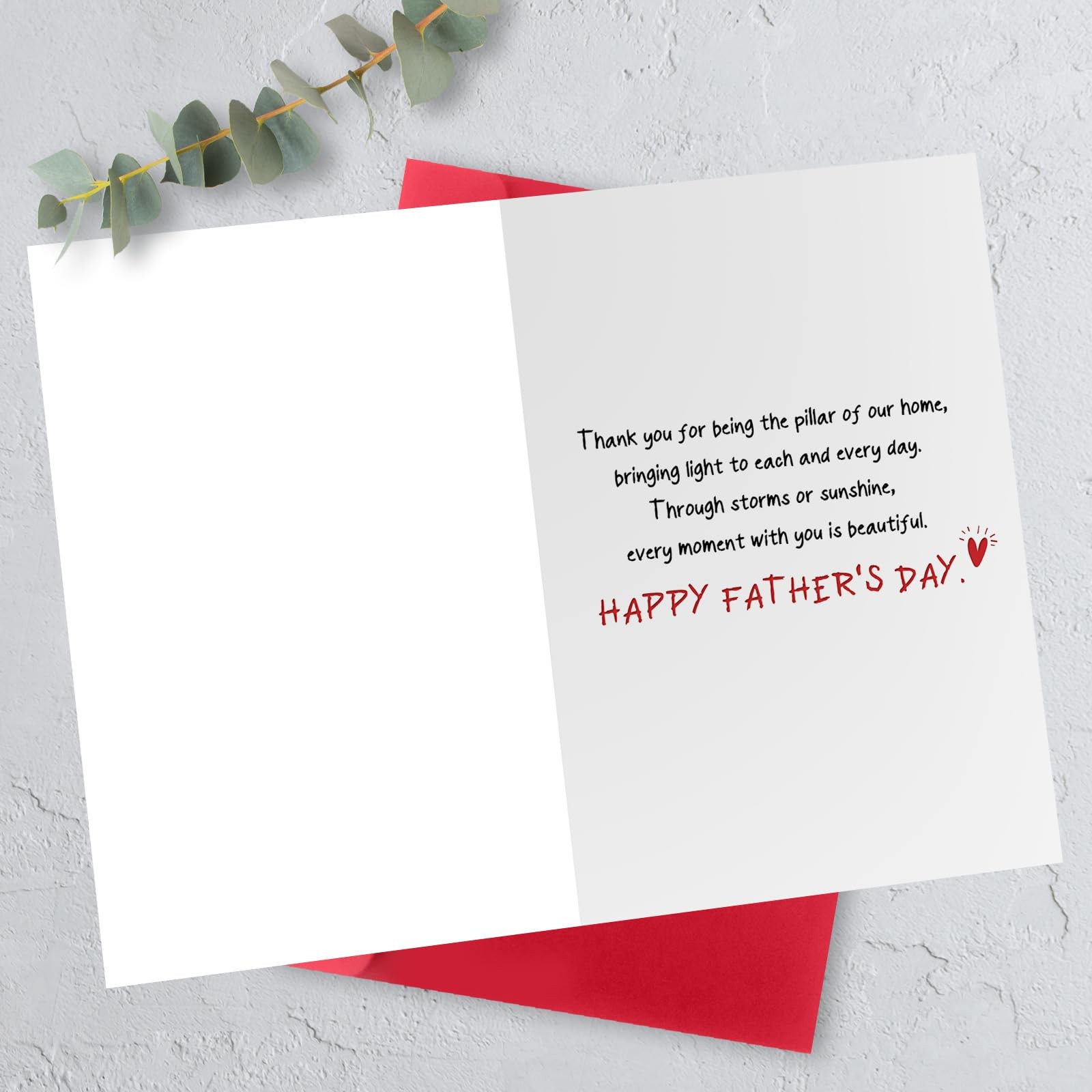 HEJOYN Fathers Day Card Gifts from Wife, 8×5.3 inches, Father’s day card 16