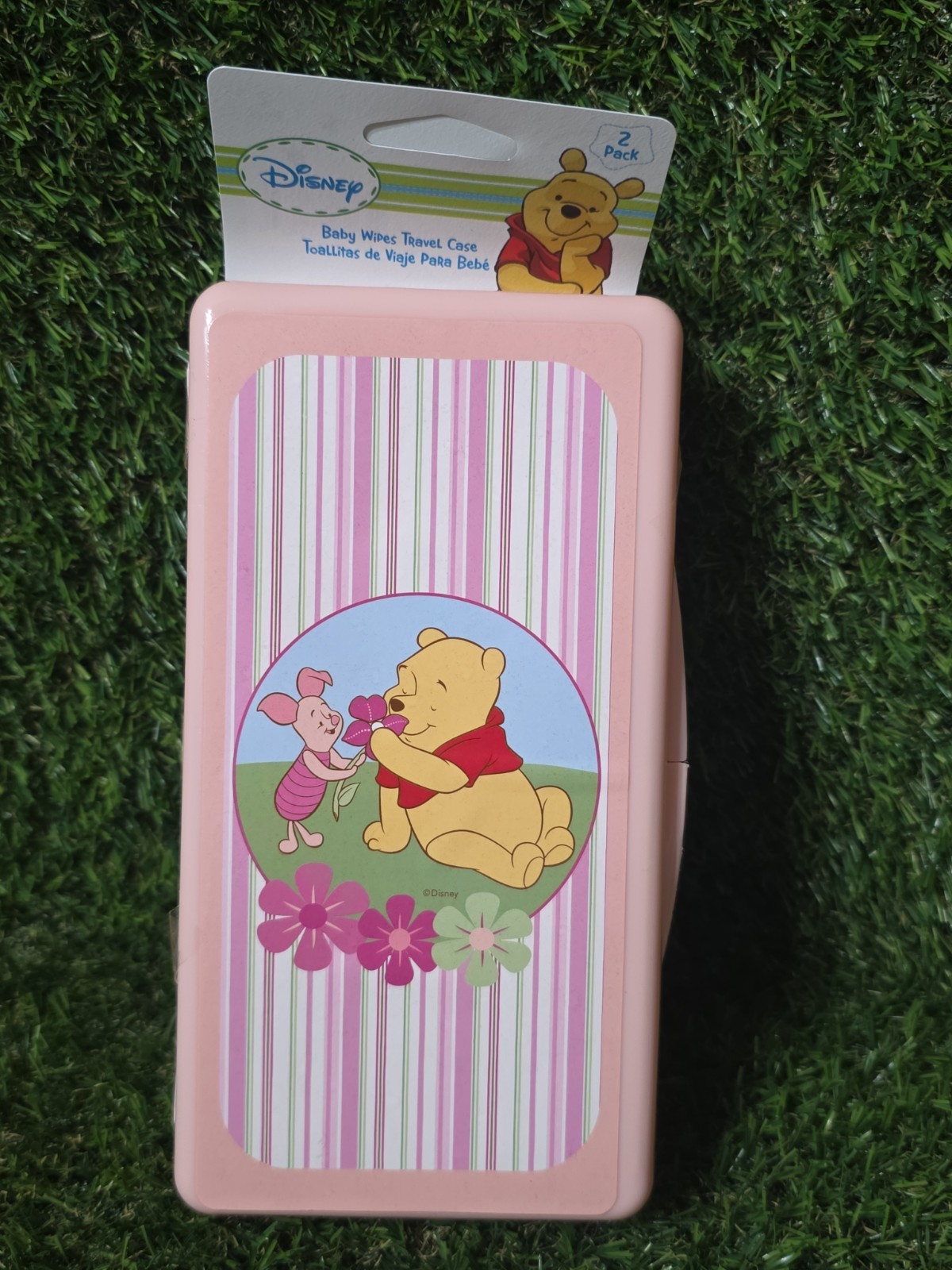 NEW 2- PACKAGE WINNIE THE POOH BABY WIPES TRAVEL CASES