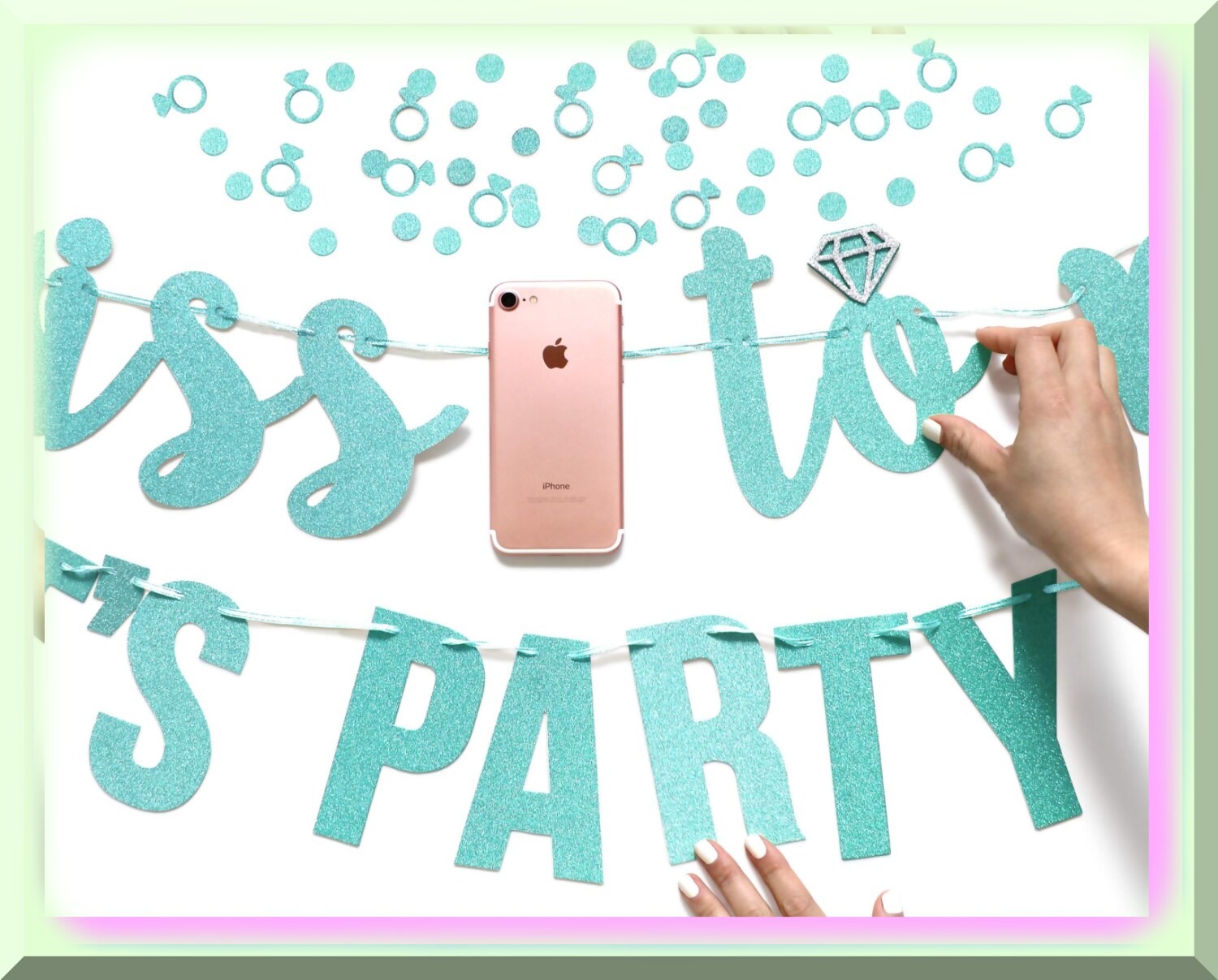 Bride Tribe Banner Set Wedding Party Decorations