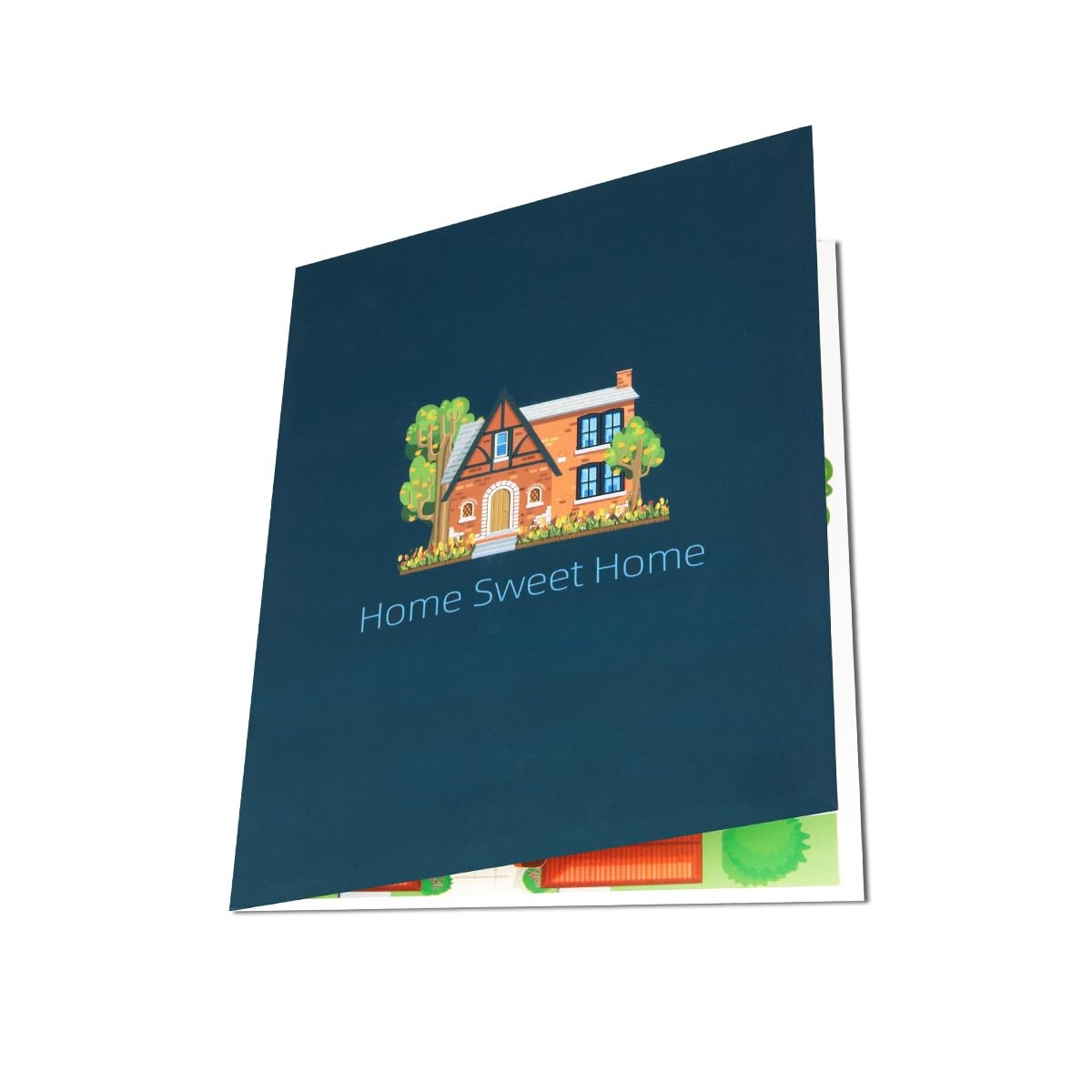 CNLITIHEKA New House Pop Up Card, 3D 8 x 6 inches, Housewarming Card