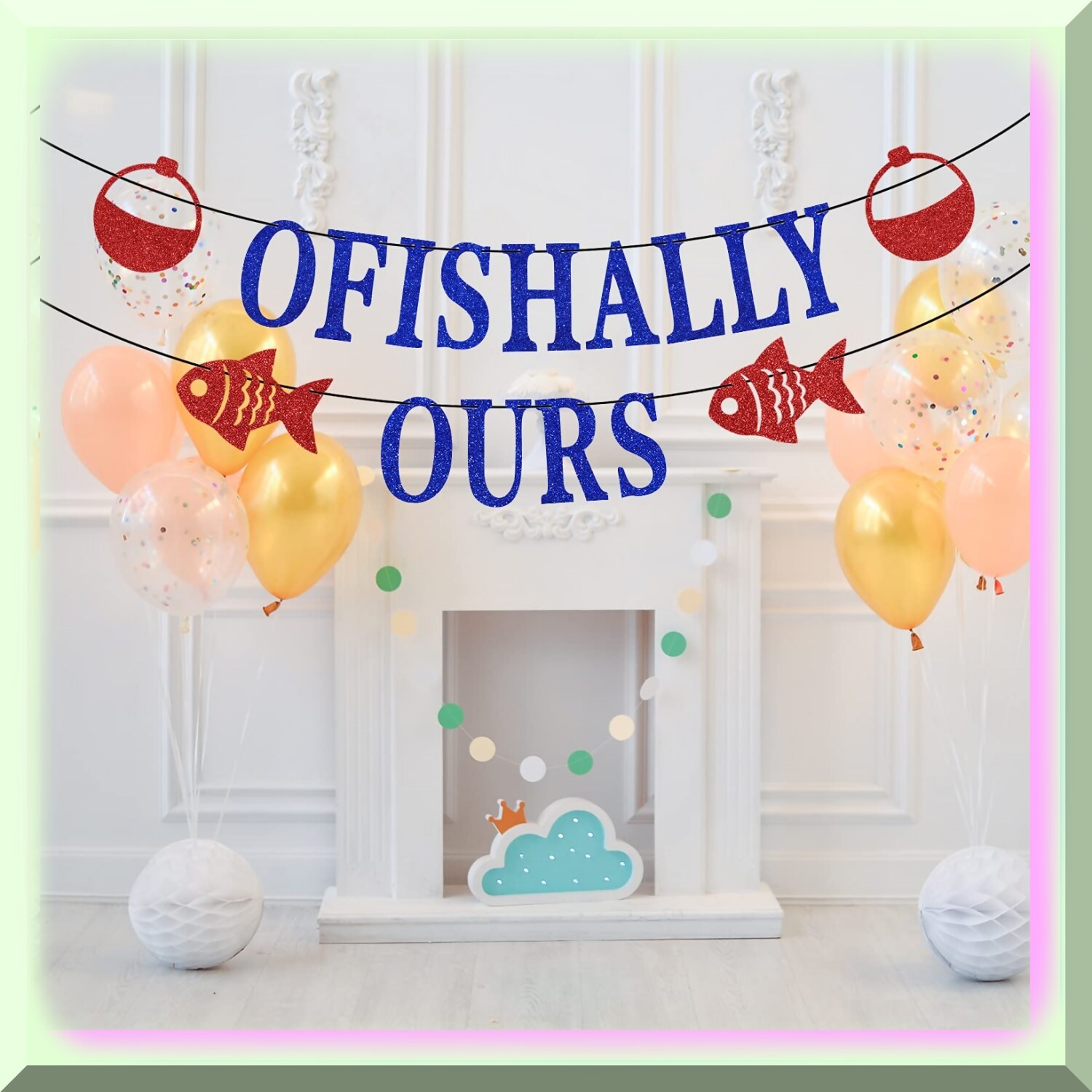 Party Pack with Fishing Adoption Banner