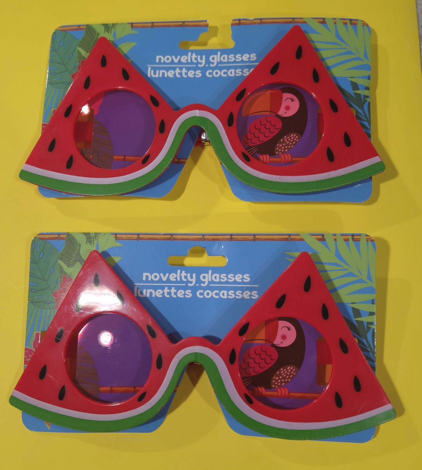 Novelty Watermelon Sunglasses Fun Party Glasses