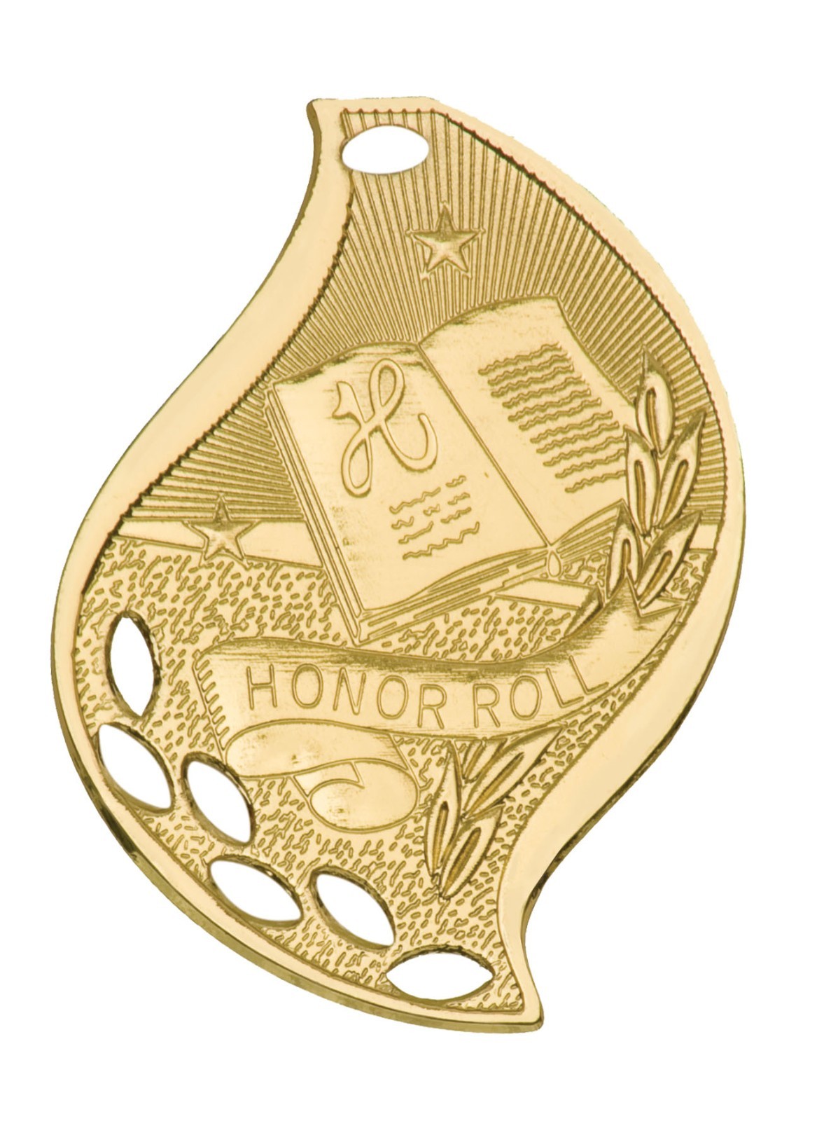 Honor Roll Medal Award Trophy With Free Lanyard FM207 School Team Sports