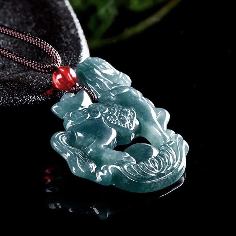 Year of The Horse 2026 Jade Jadeite Figurine Zodiac Amulet Gift Unisex Men Women