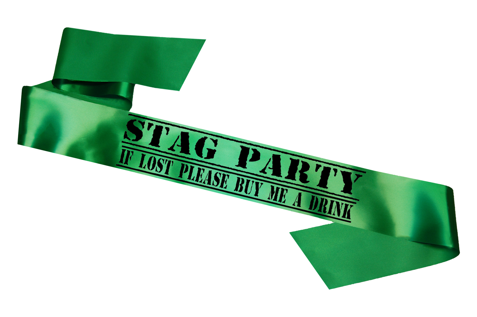 Stag Do Night Party Sash Green If Lost Please Buy Me A Drink Multiple Colours
